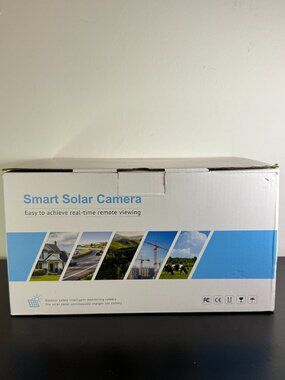 Smart Solar WiFi Security Camera (New in Box)